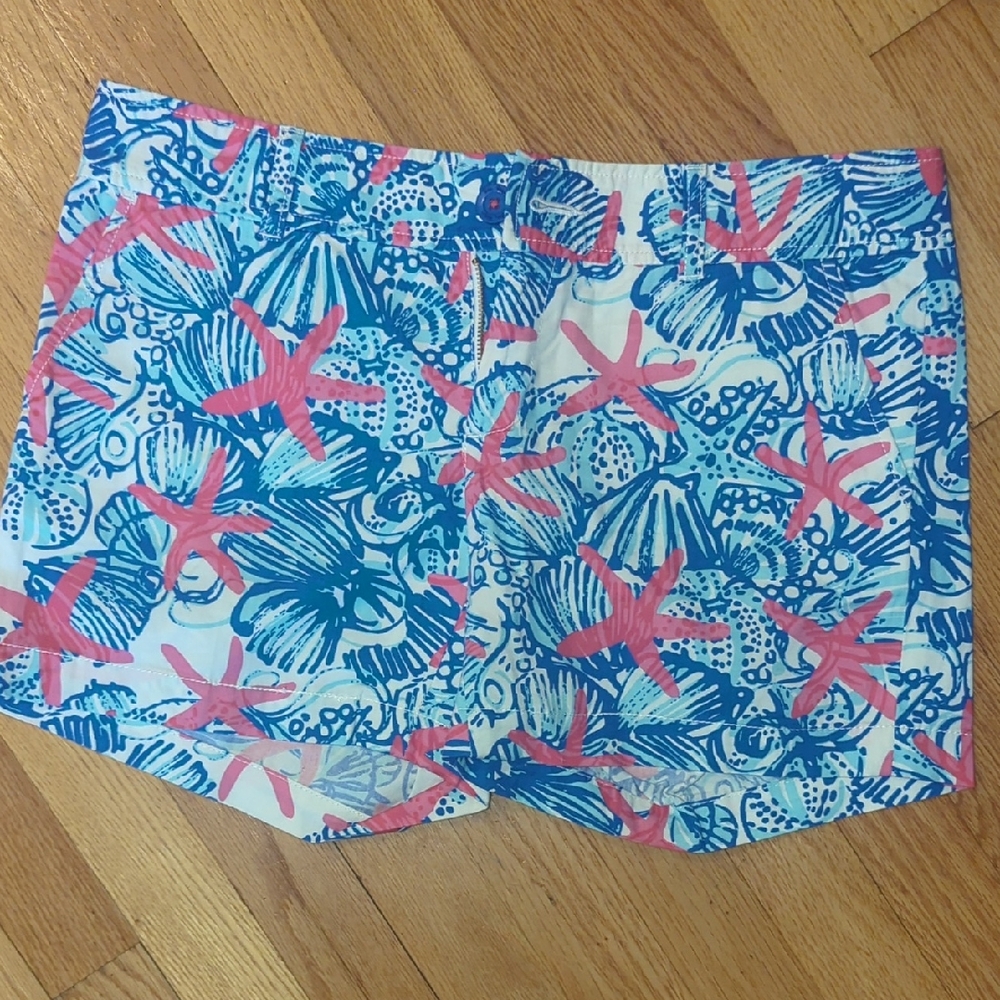 Lilly Pulitzer Tropical Print Shorts